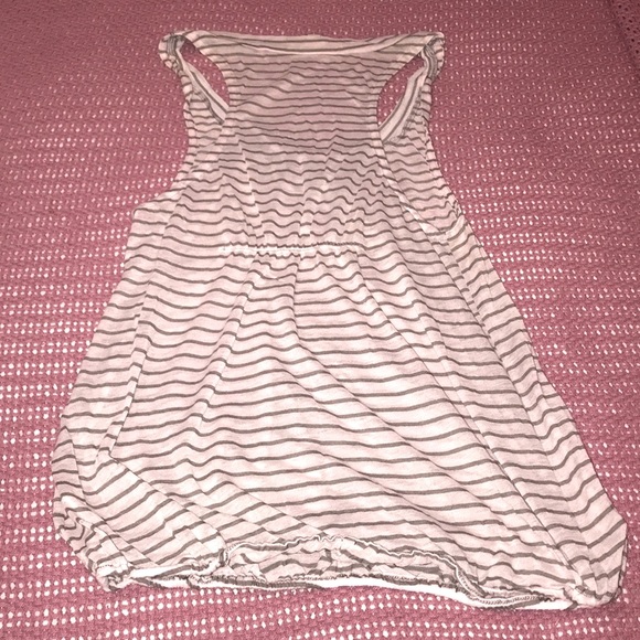 Free people creme stripped flowy top - Picture 3 of 3